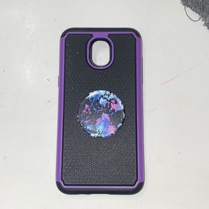 Samsung j3 prime phone case, like new